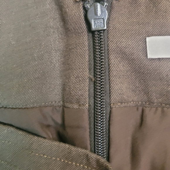 Ann Taylor Loft Size 2 Mini Skirt Olive Green - Picture 6 of 8